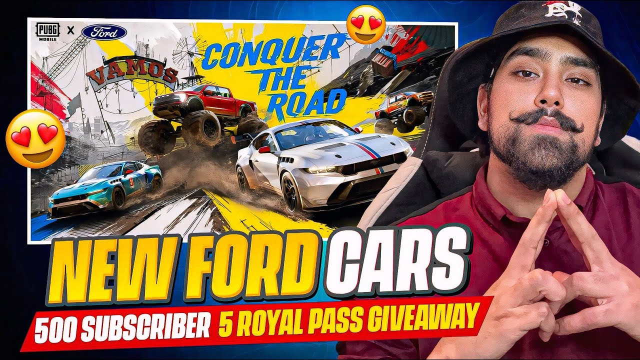 MOTOR CRUISE CRATE OPENING 😱 | PUBG MOBILE | FORD F 150, FORD MUSTANG 🏎️ | CHAMPION PLAYS