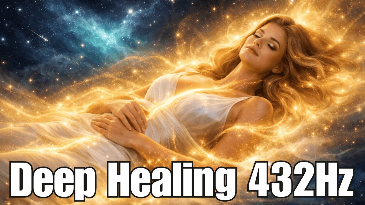 LIVE 432Hz Deep Healing for Body & Mind — Let Your Whole System Rest Tonight