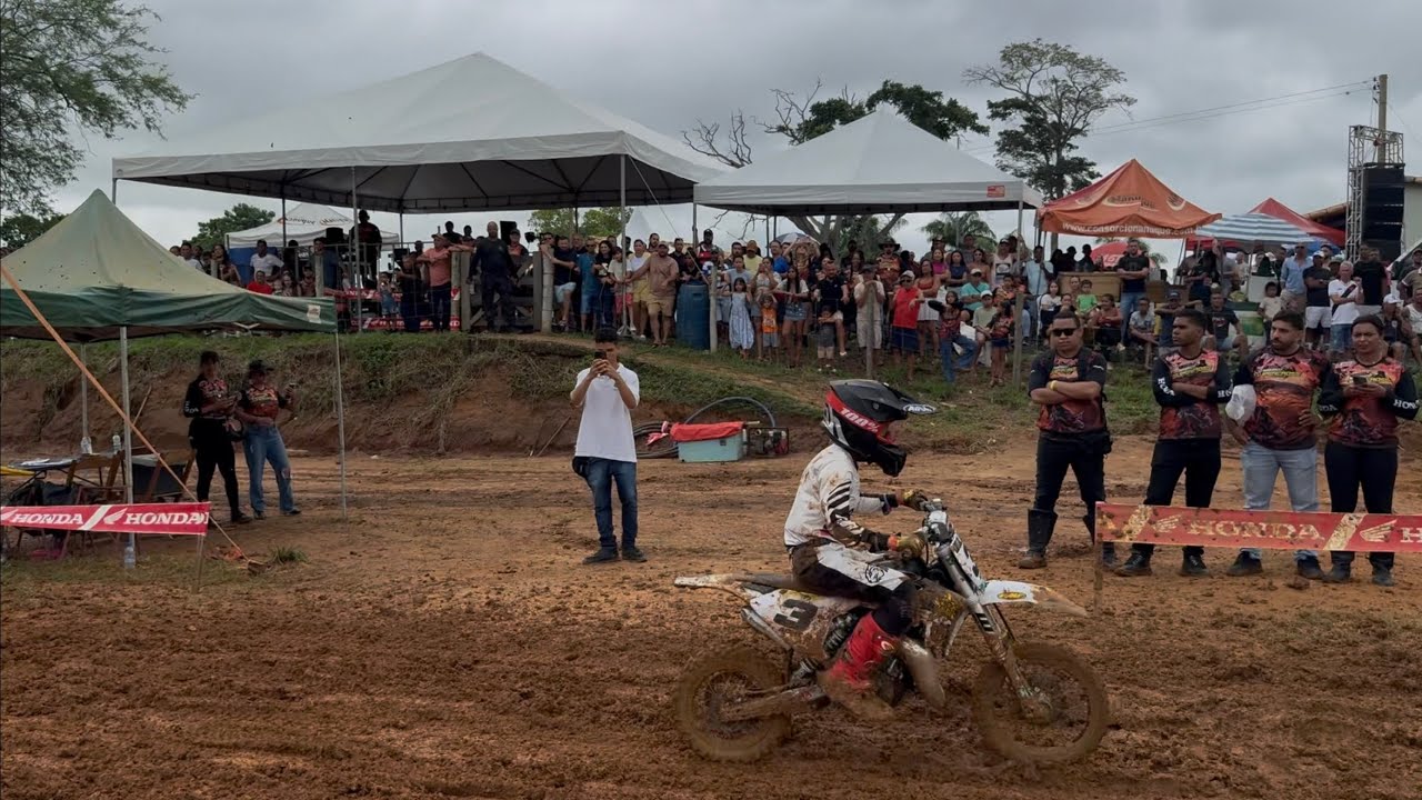 CATEGORIA 65cc DA 1º ETAPA COPA BRASIL DE SUPERCROSS NANUQUE-MG DIA 15/03/2026