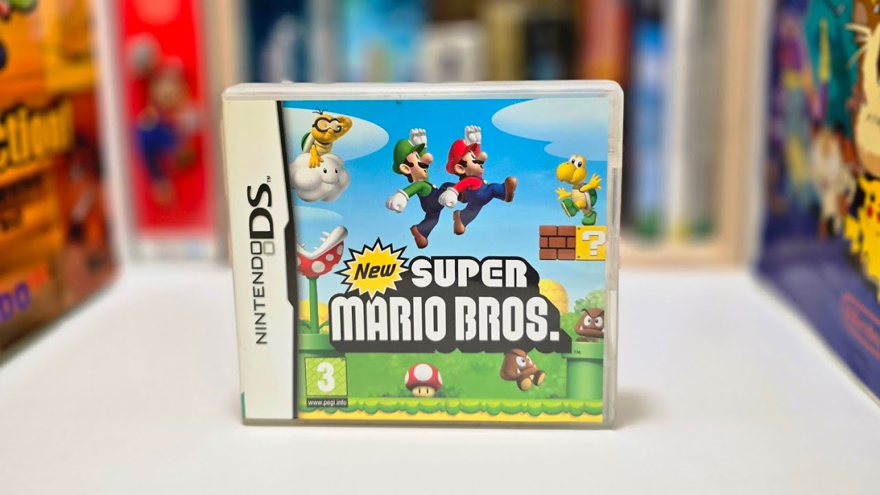 New Super Mario Bros (2006) DS GAMEPLAY