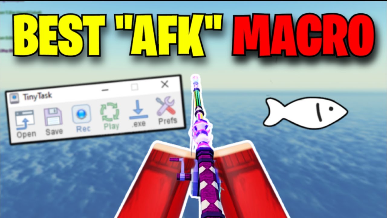 Как сделать *AFK* макрос в Fisch! (лучший макрос Overpowered) Roblox