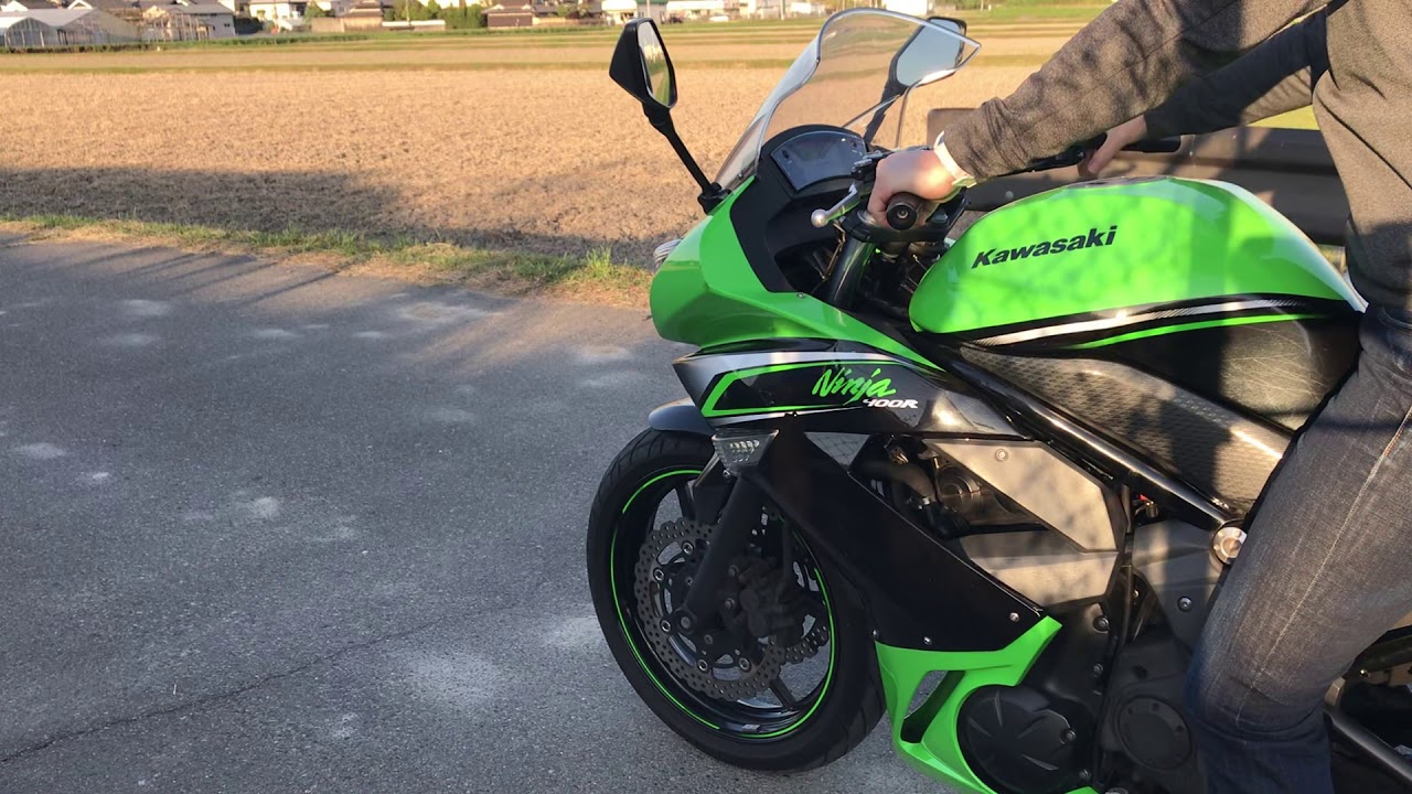 NINJA400R 走行動画