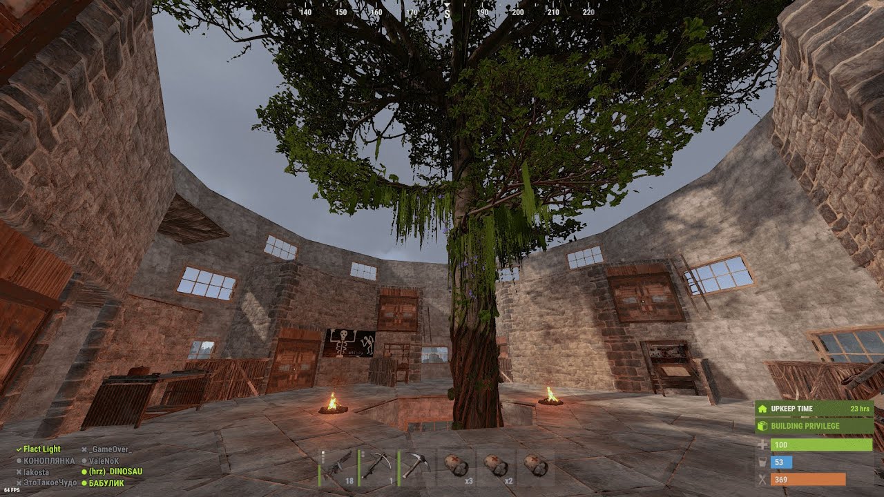 СТРОЮ отель ДЖУМАНДЖИ после ВАЙПА в #РАСТ / #RUST
