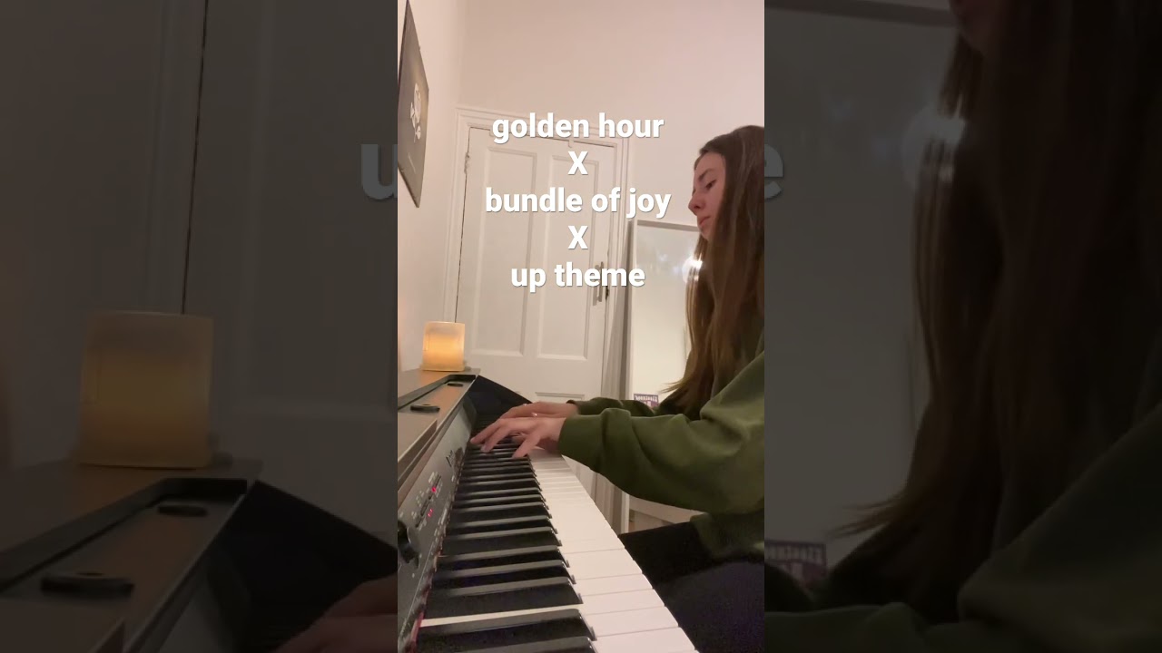 golden hour x bundle of joy x married life #shorts #piano #music #goldenhour