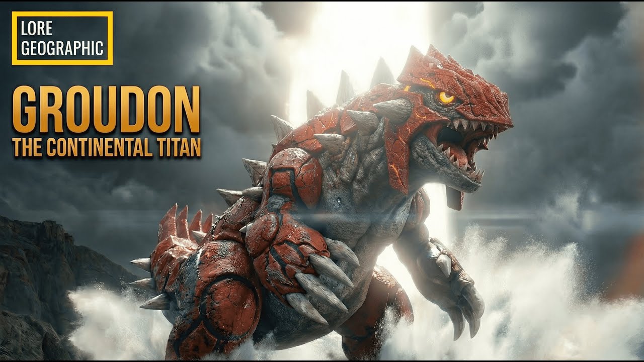 Real Life Pokémon: GROUDON - The Continental Titan (Lore Geographic)