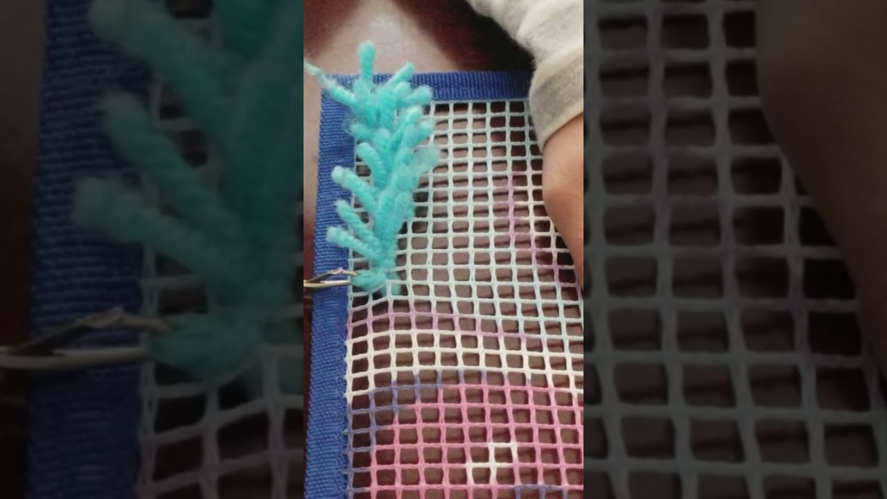How to Latch Hook (for Beginner)