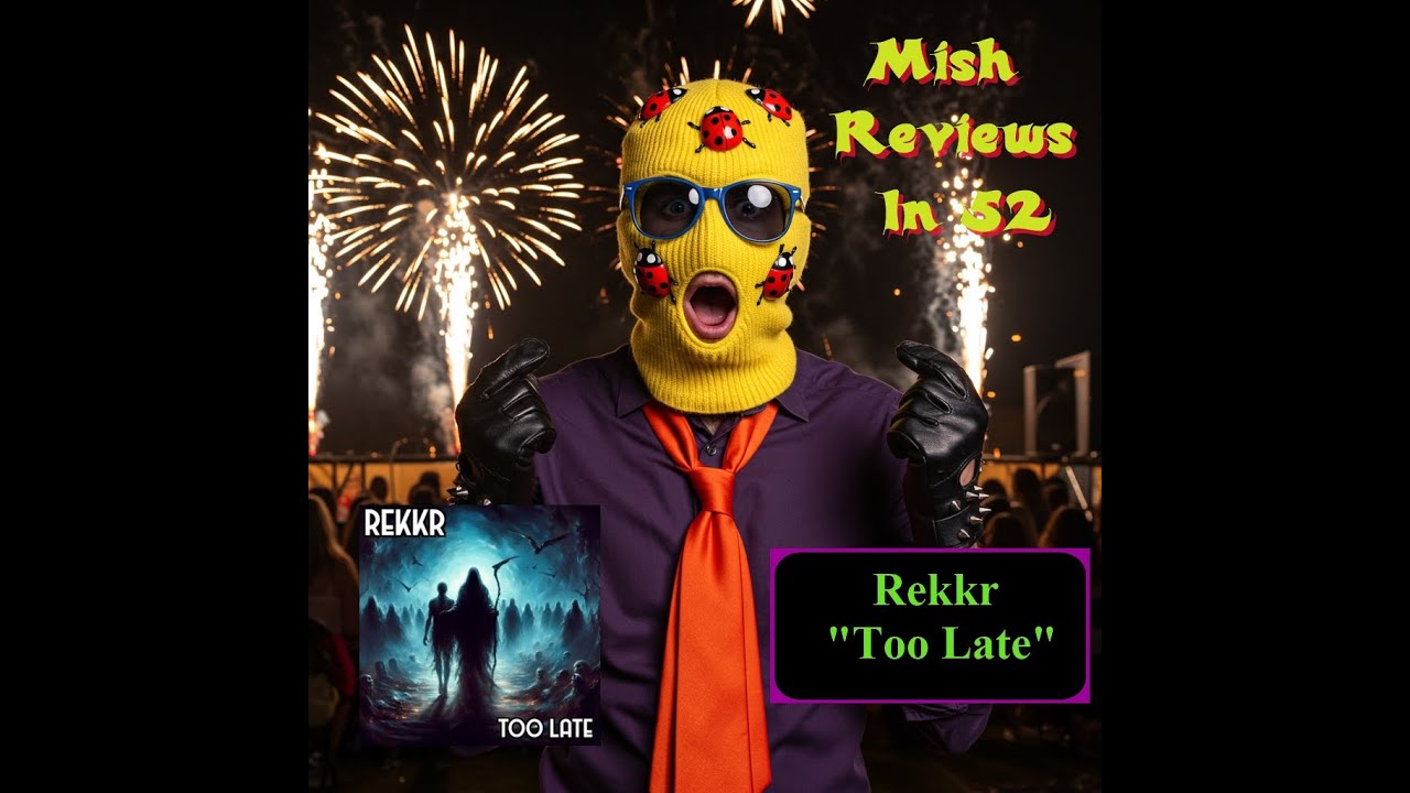 Mish reviews in 52: Rekkr - Too Late.  New Music Review, Heavy Rock.