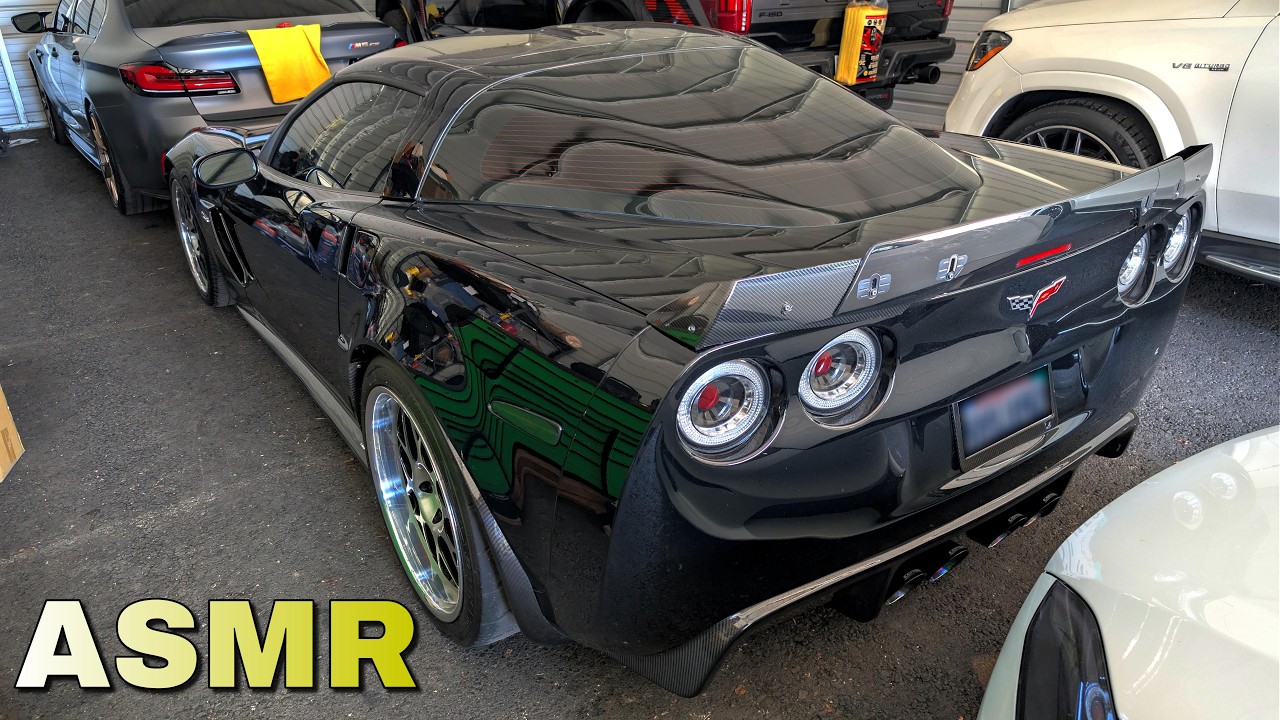 ASMR | Corvette ZO6 (Testing my Mics to help you relax) 🥱💤