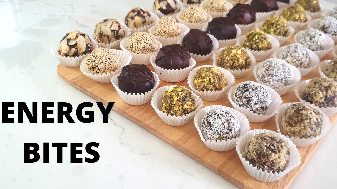 Healthy and Easy Energy  Bites Recipe | No Food Processor | Easy and Quick to Make