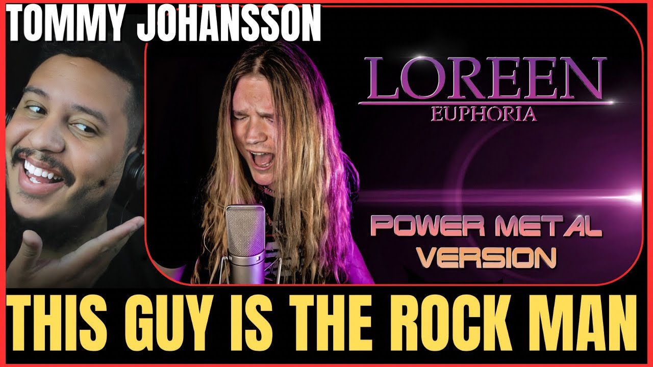 TOMMY JOHANSSON - EUPHORIA (Loreen) VOCAL COACH REACTION