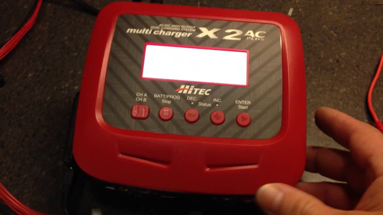 Hitec X2 AC Plus charger quick look