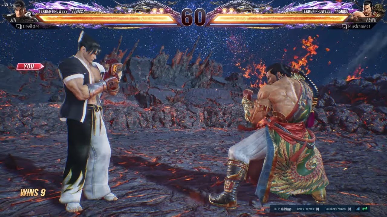 Jin With Tekken 4 Costume Goes Crazy Against Supreme Feng!
