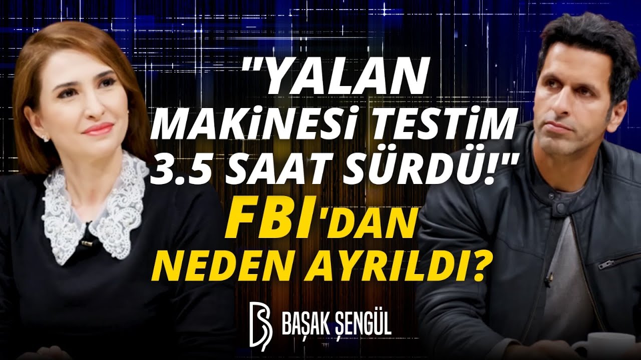 Amerikalı Aynasız'dan Çok Özel Açıklamalar! Nasıl FBI Ajanı Oldu? Ajan Olmanın Şartları Başak Şengül