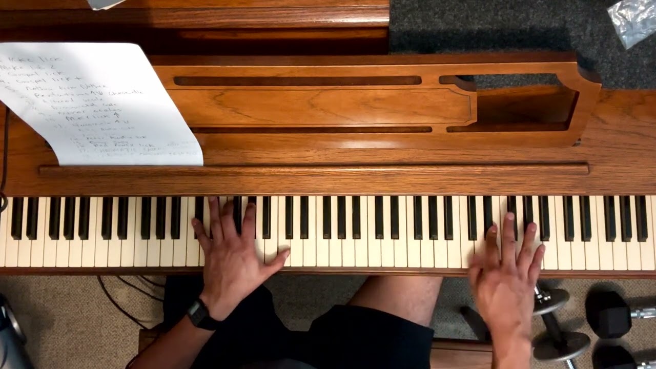C Pentatonic Scale Correct Piano Fingering