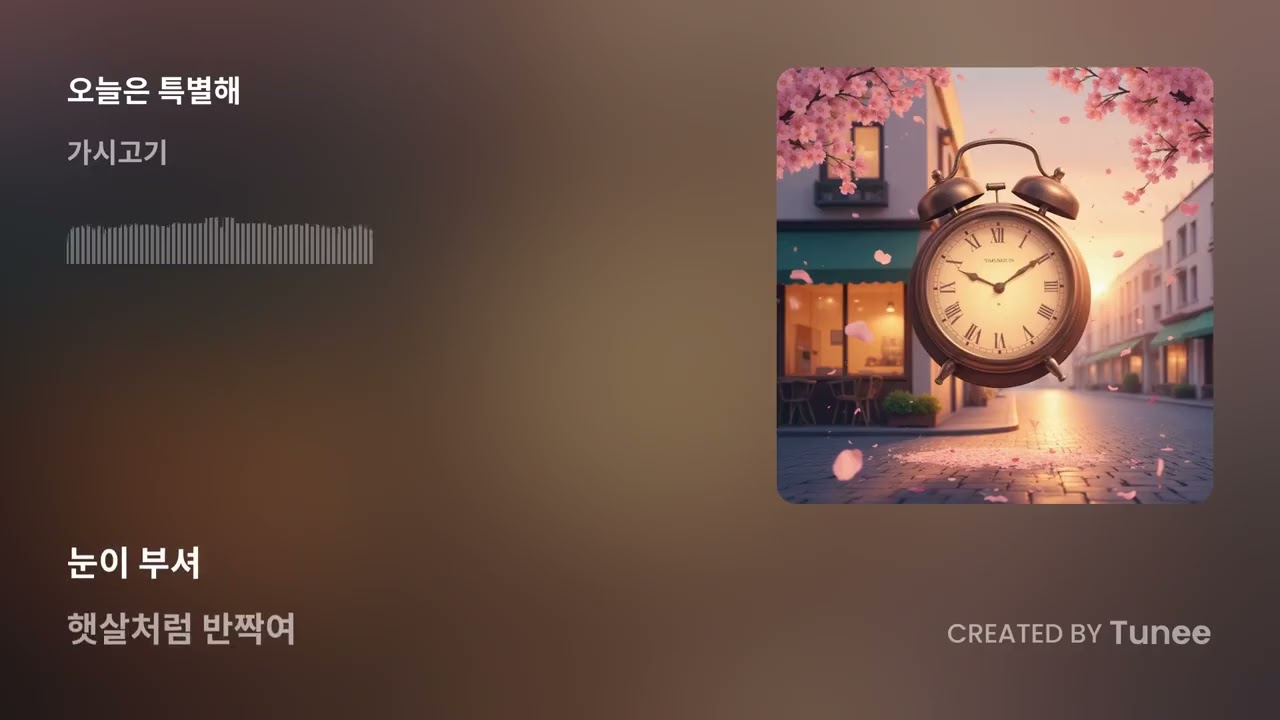 오늘은 특별해