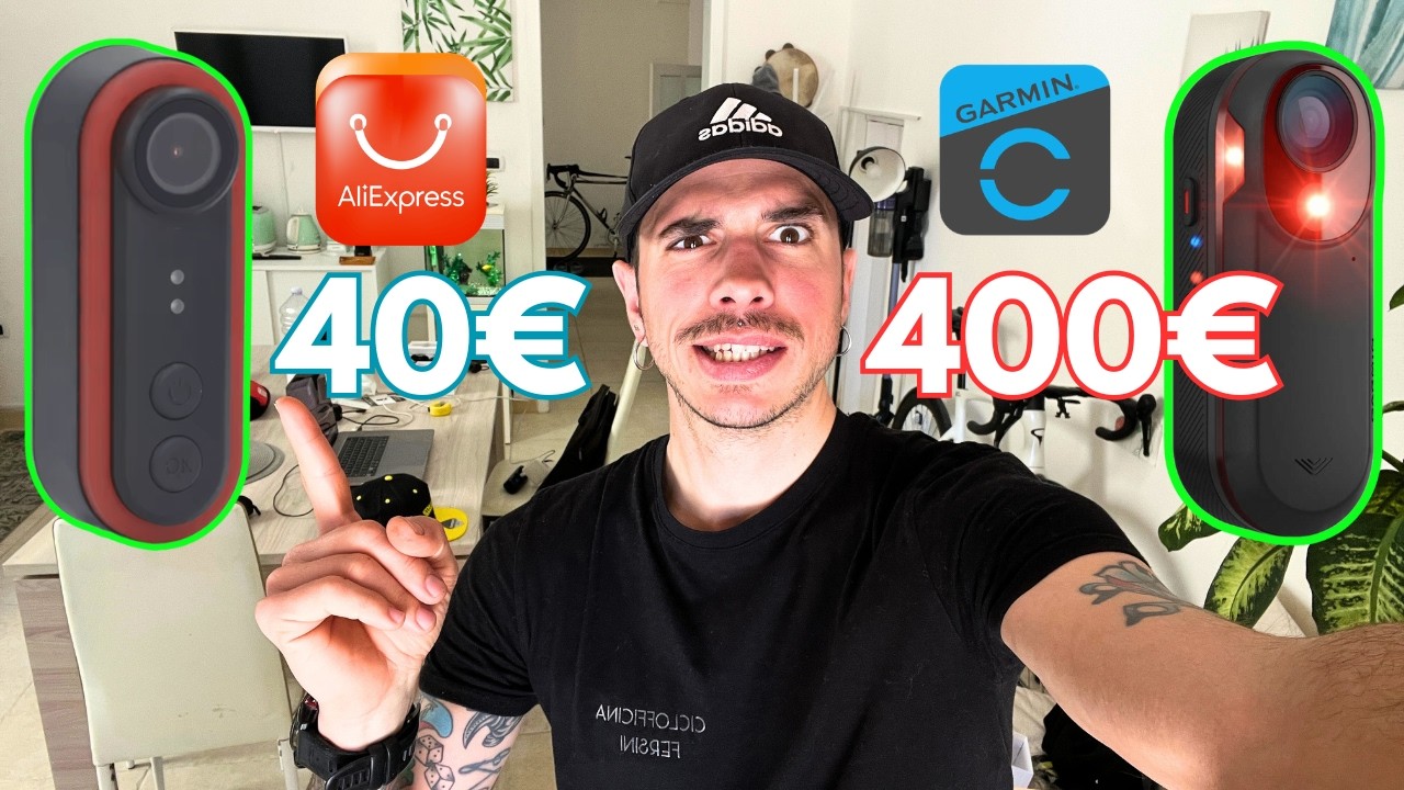 HO PROVATO LA BIKE CAM DI ALIEXPRESS : MEGLIO DEL GARMIN?