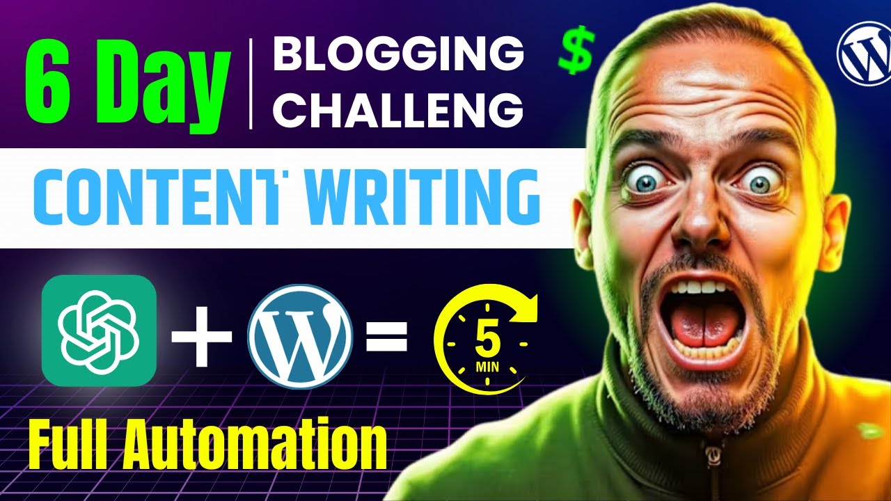 6 Day Of Blogging Challenge | Content Writing With Ai For Beginners