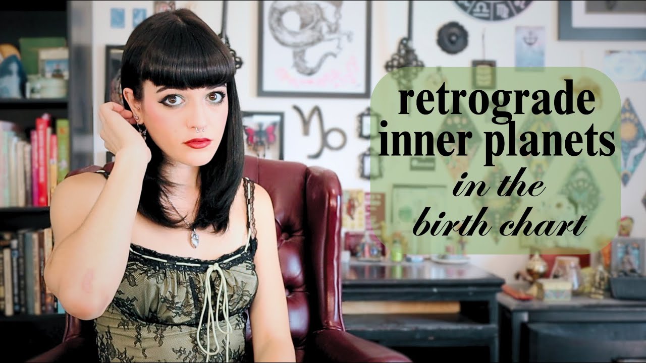 RETROGRADE INNER PLANETS IN THE BIRTH CHART PT.1 (merc/venus/mars): learn astrology course 101 ep.9