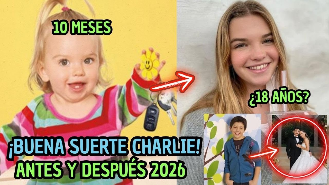 😱 ¡BUENA SUERTE, CHARLIE! ANTES Y DESPUÉS 2026 | Así lucen HOY los Duncan/ 2026/ El Lado Curioso