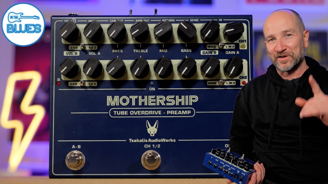 Tsakalis AudioWorks Mothership: двухканальный ламповый предусилитель с функцией Cab Sim! (сделано...