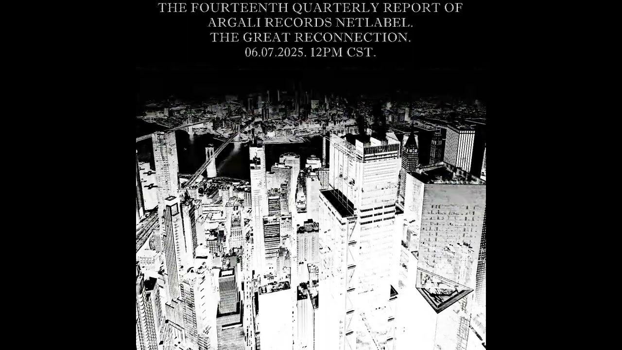 Fourteenth Quarterly Report Of Argali Records Netlabel Out 06.07.2025!
