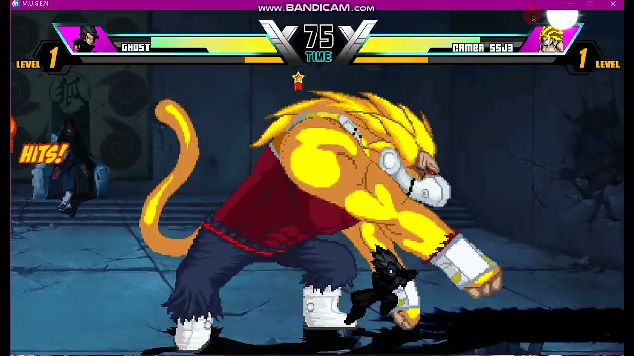 MUGEN FIGHTS -    VS   - JUMP FORCE V10 GHOST VS CAMBA