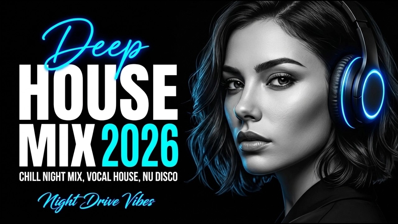 Deep House Mix 2026 🌙 Luxury Vocal House, Nu Disco & Night Drive | DJ YC1977