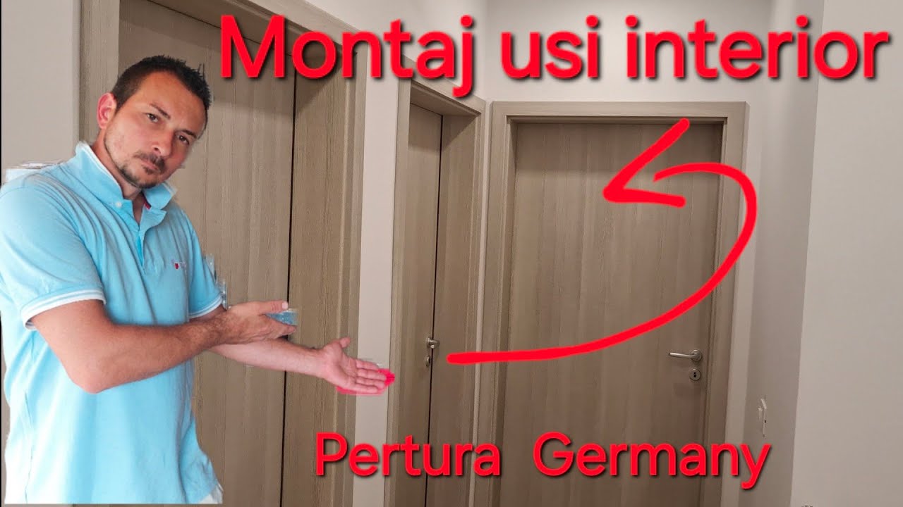 Cum montam corect o ușă de interior