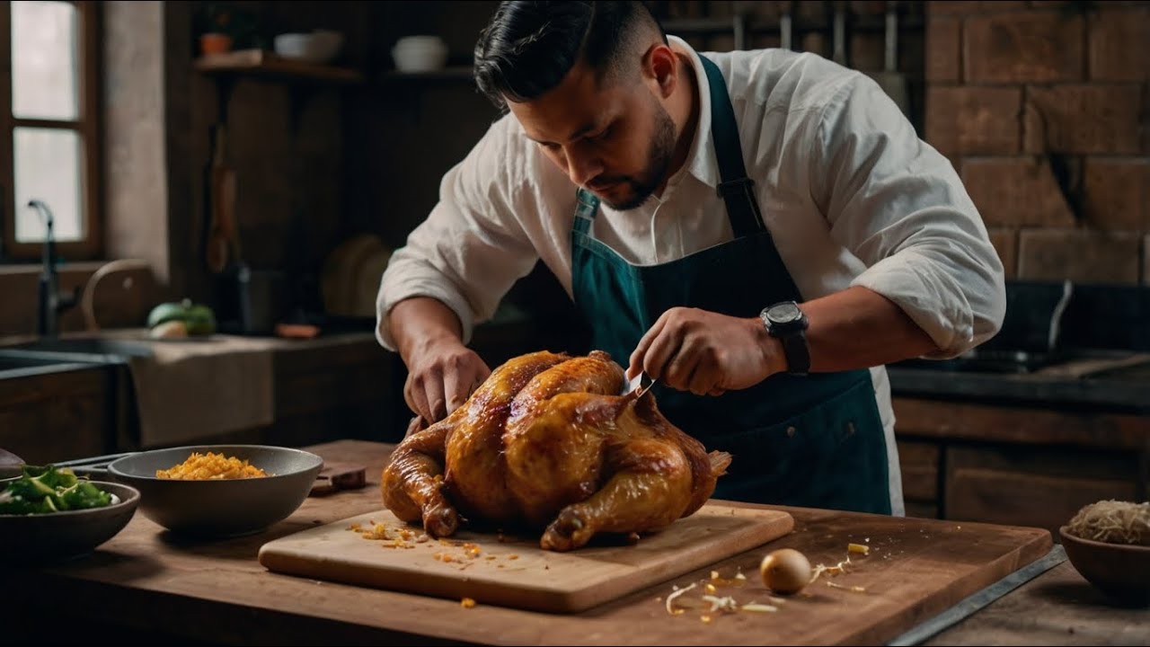 How to Mastering Chicken Cutting Skills l Techniques for Perfect Cuts Every Time  #fyp #kreative