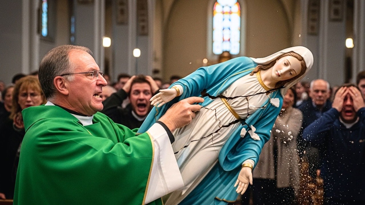 Um PADRE perdeu o controle durante a MISSA… o que aconteceu depois ninguém explica!