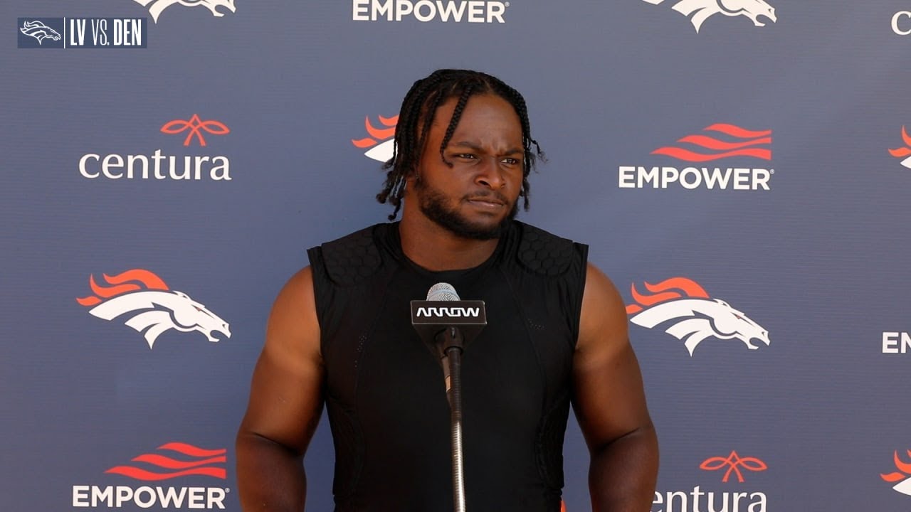 RB Javonte Williams on his readiness for the regular season: 'I feel like I'm a lot more relaxed'