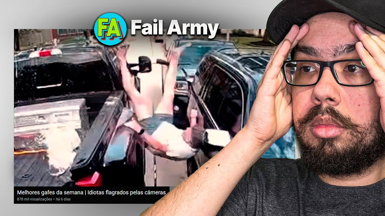 OS MELHORES FAILS DA SEMANA!  - REACT FAIL ARMY