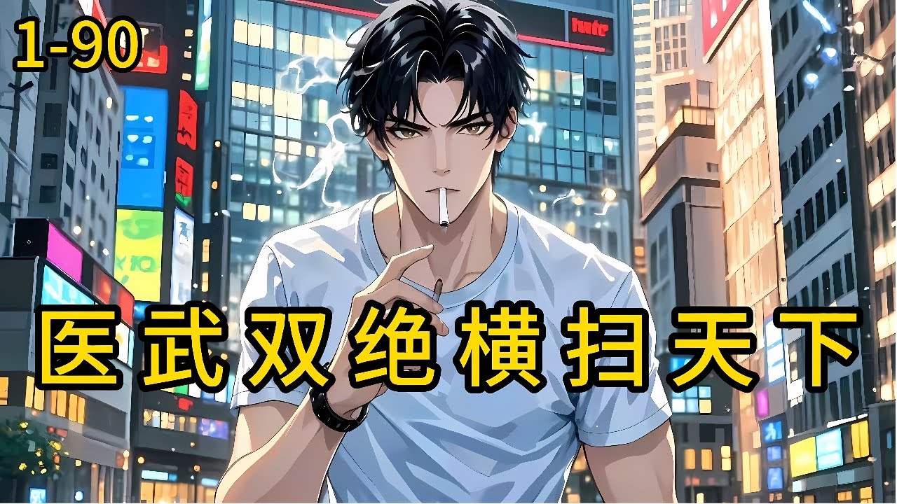 《医武双绝横扫天下》1-90，聪颖少年林枫因家庭变故卖身三年为仆，因缘际会习得救苦天尊道法、医术。他医术无双，救苦渡难；他武道高绝，惩奸除恶；他任侠四方，俘获芳心无数。#都市 #热血 #漫畫#爽文