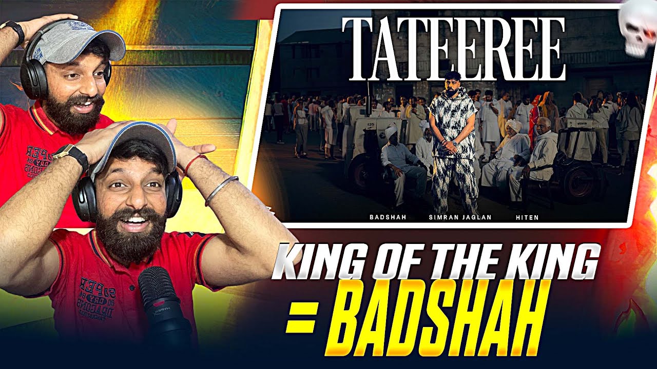 TATEERE Reaction 🔥 | Badshah x Simran Jaglan x Hiten | Biggest Track of the Year? | Kaint Reaction