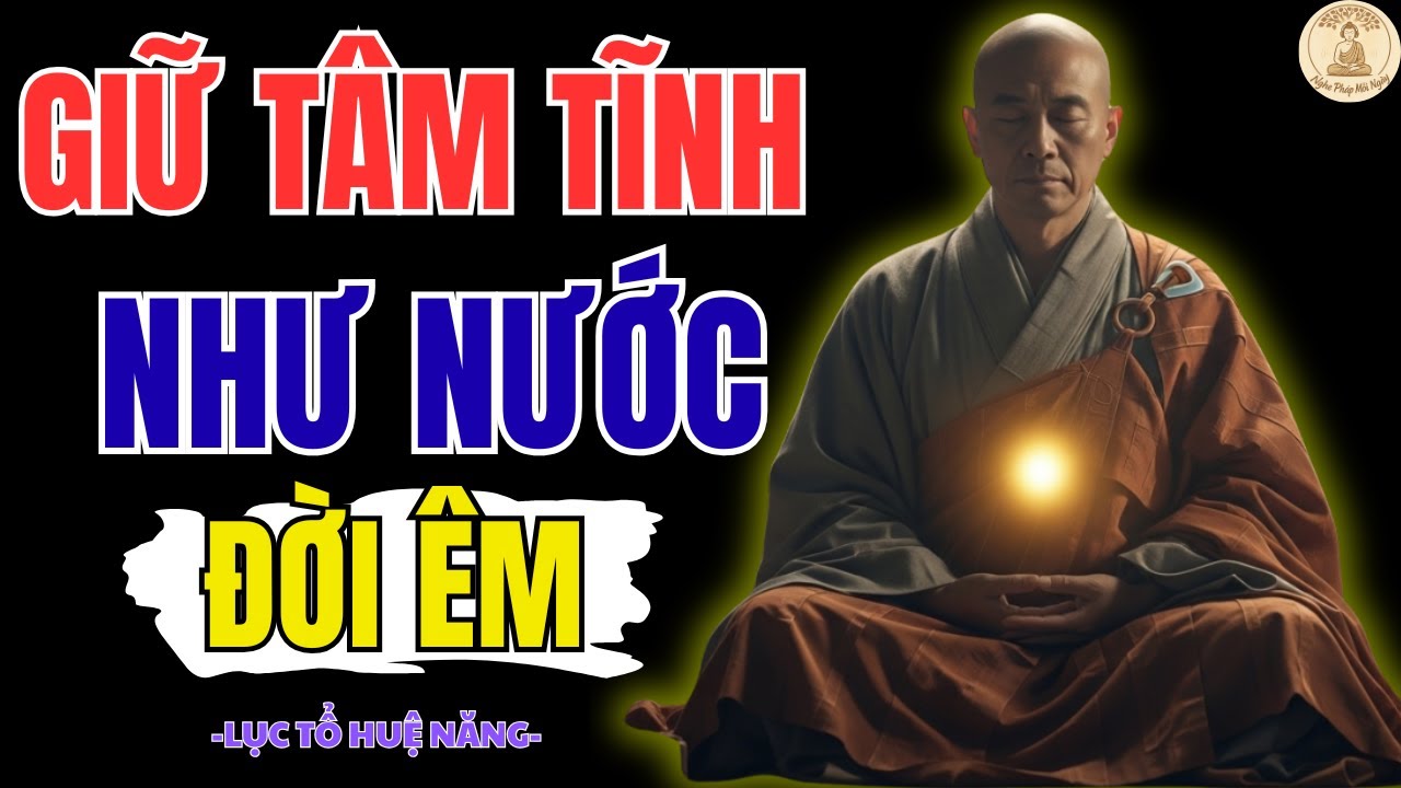 HỌC CÁCH GIỮ TÂM TĨNH NHƯ NƯỚC – ĐỜI TỰ KHẮC ÊM | NGHE PHÁP MỖI NGÀY