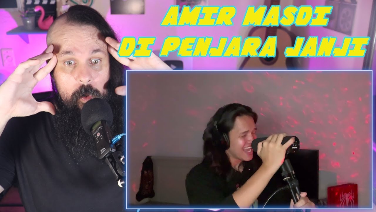 Певец хэви-метала отреагировал DI PENJARA JANJI AMIR MASDI COVERS