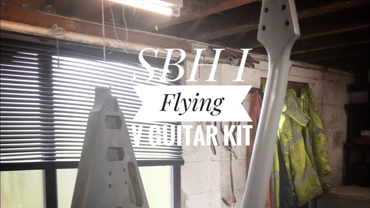 SBH 1 Classic Flying V Guitar Kit Build