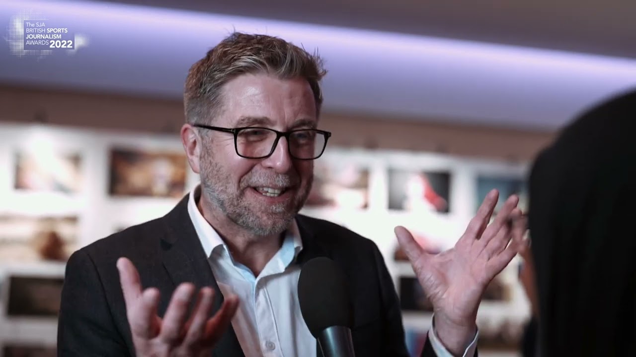 Mark Chapman reflects on his Presenter win at the SJA British Sports Journalism Awards 2022
