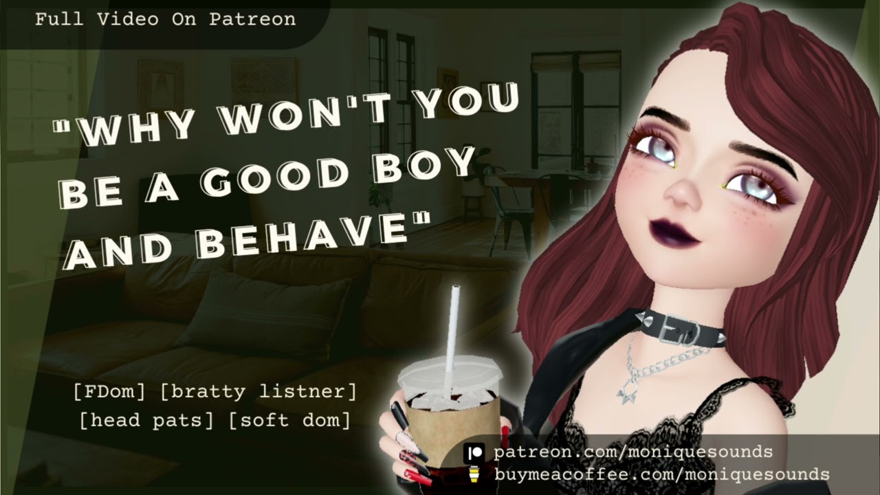 Left Alone With Your Bestfriend's Older Sister pt.1 [FDom] [Soft Dom] [Petplay] [F4M]