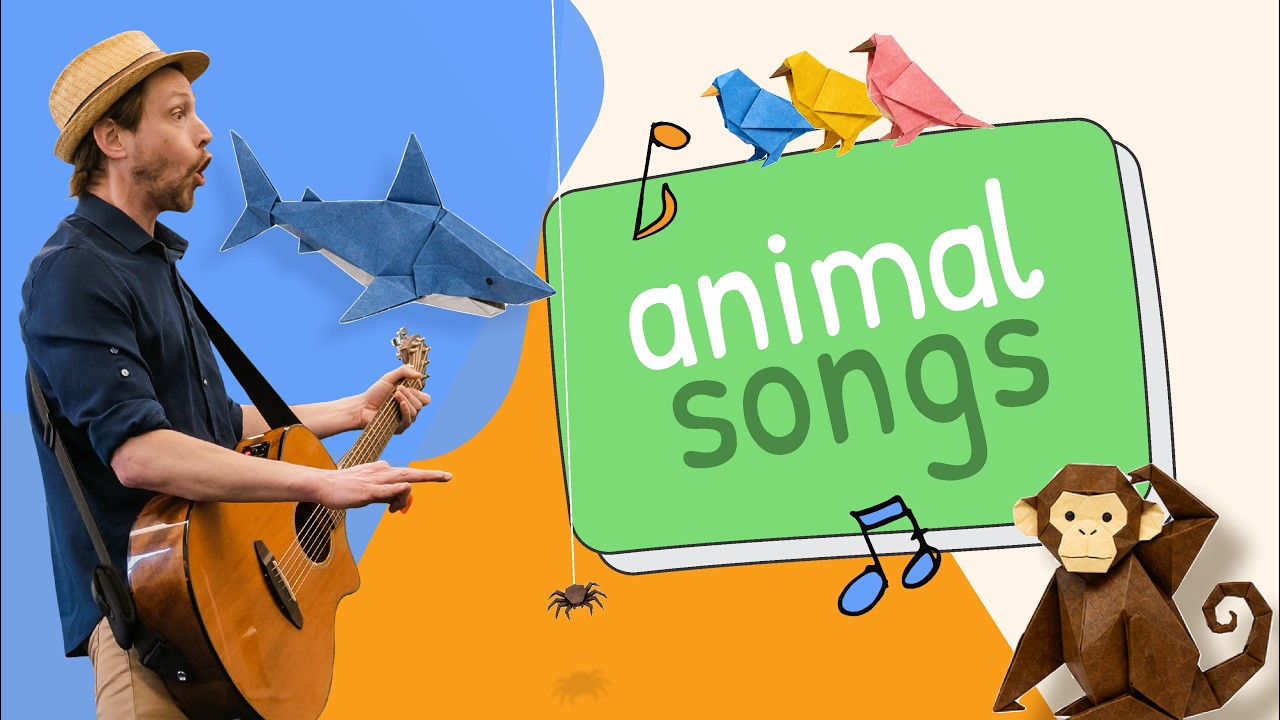 Travelin To Africa, Baby Shark, 3 Little Birds, Itsy Bitsy Spider - Ramblin' Dan