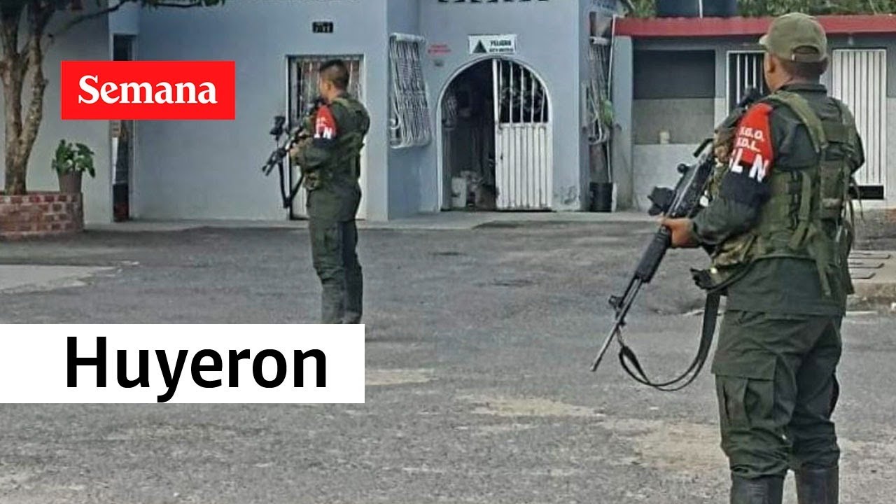 Guerrilleros del ELN que patrullaron en Arauca huyeron a Venezuela: Ejército | Semana Noticias