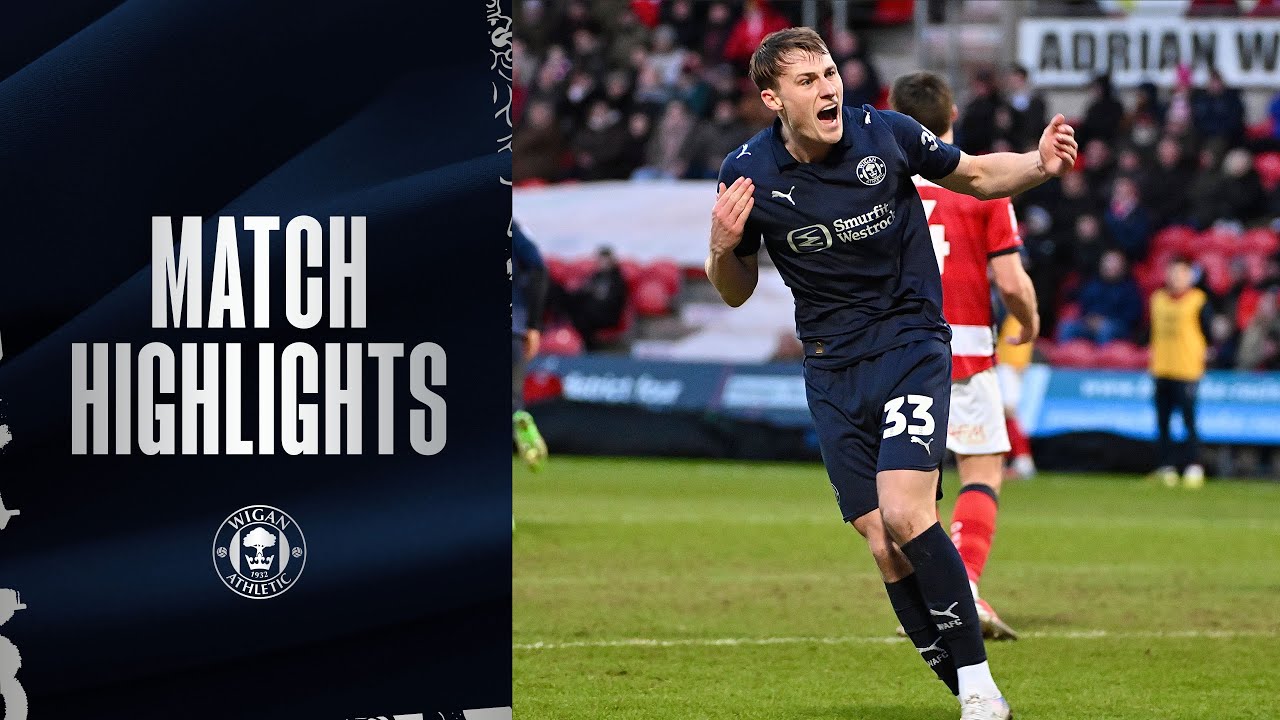 Match Highlights | Doncaster Rovers 3 Wigan Athletic 3