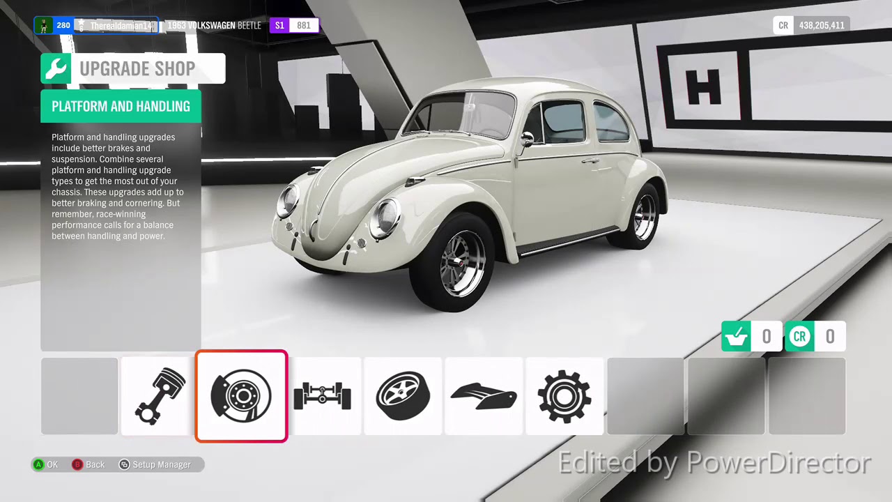 Forza Horizon 4 - wheelie vw beetle build (step by step)