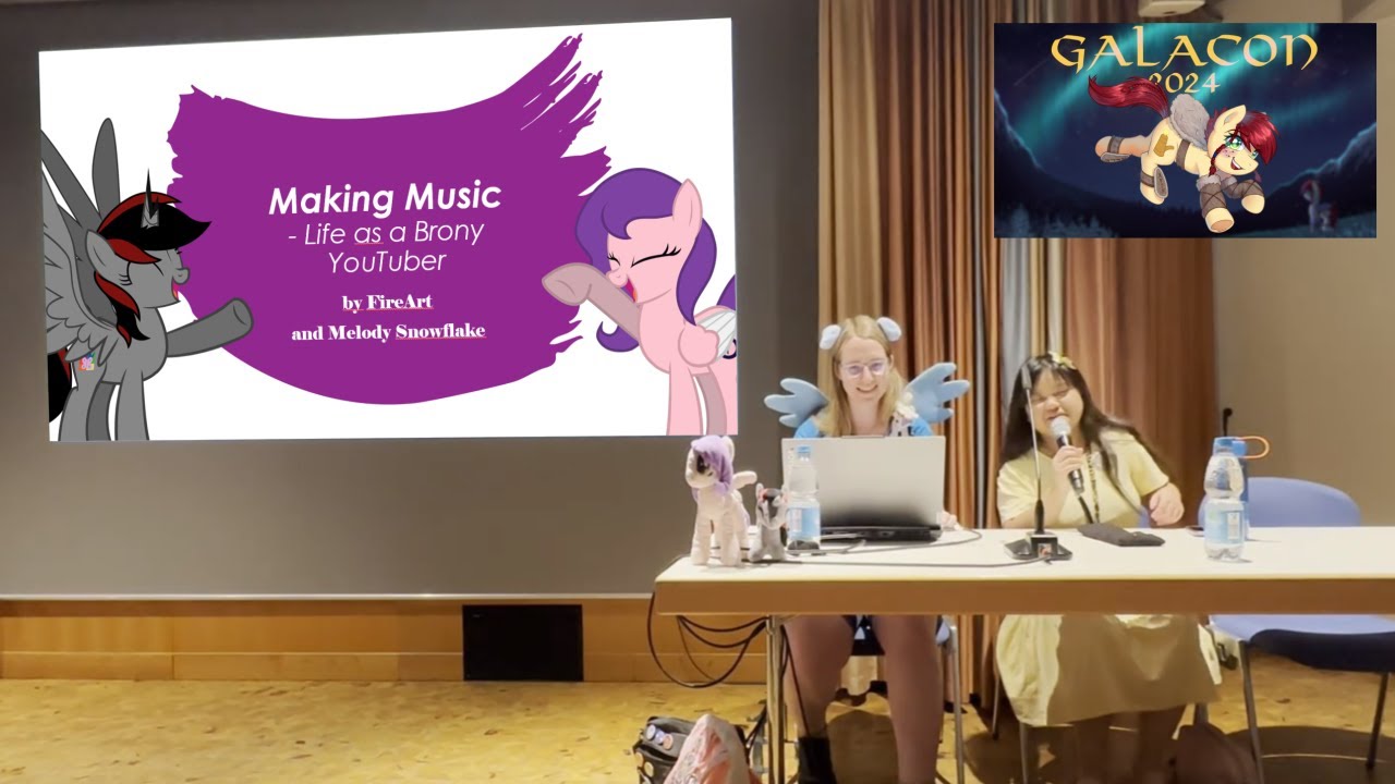 Making Music - Life as a Brony YouTuber (Panel at Galacon 2024)
