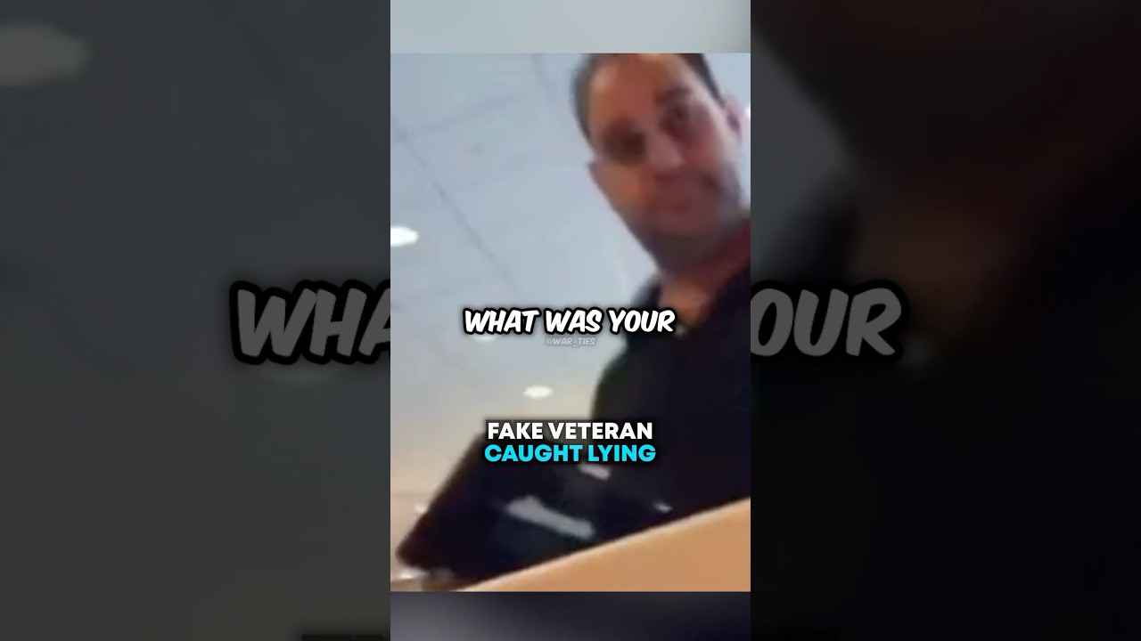 Fake VETERAN Caught Lying 🤥 🤨