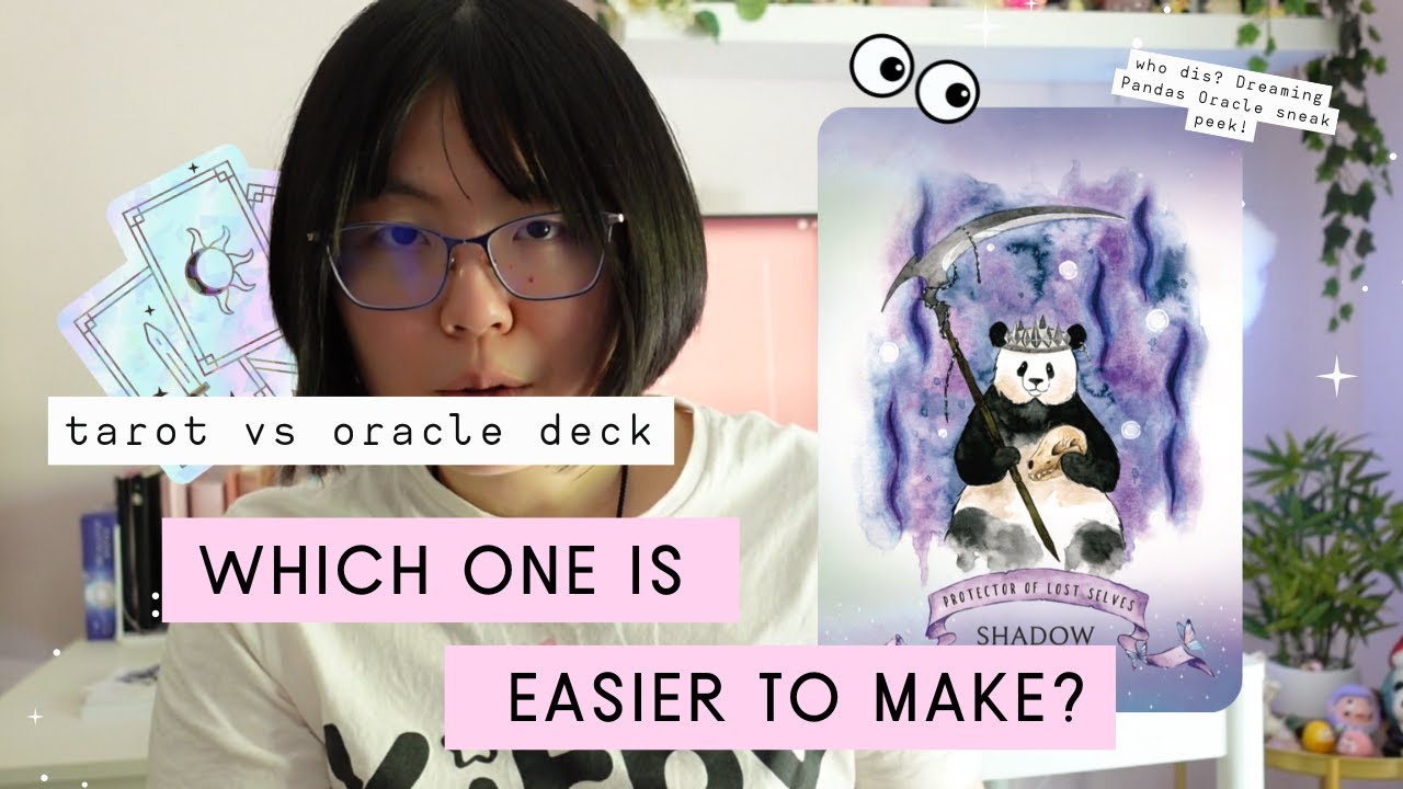 What’s Easier to Create - Tarot or Oracle? 👀 My Experience as a Deck Creator ✨