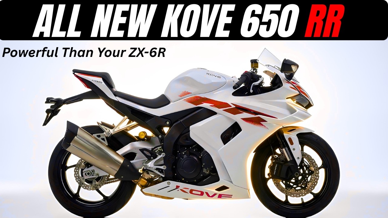 Анонсирован совершенно новый Kove 650RR 2026 года!! Лучший 4-цилиндровый спортивный мотоцикл 2026...