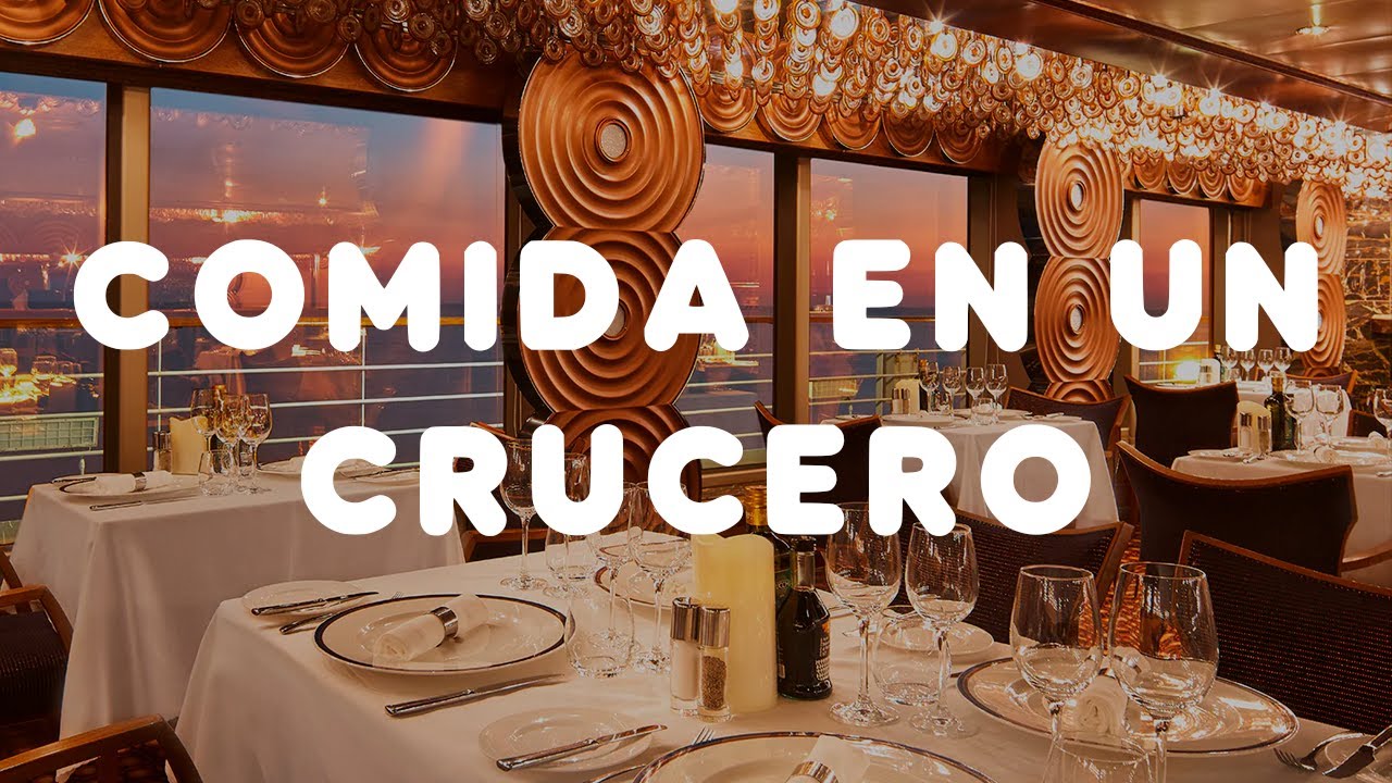 Así es la COMIDA en COSTA CRUCEROS (+BUFFET y RESTAURANT del COSTA FAVOLOSA) Tour del crucero!!