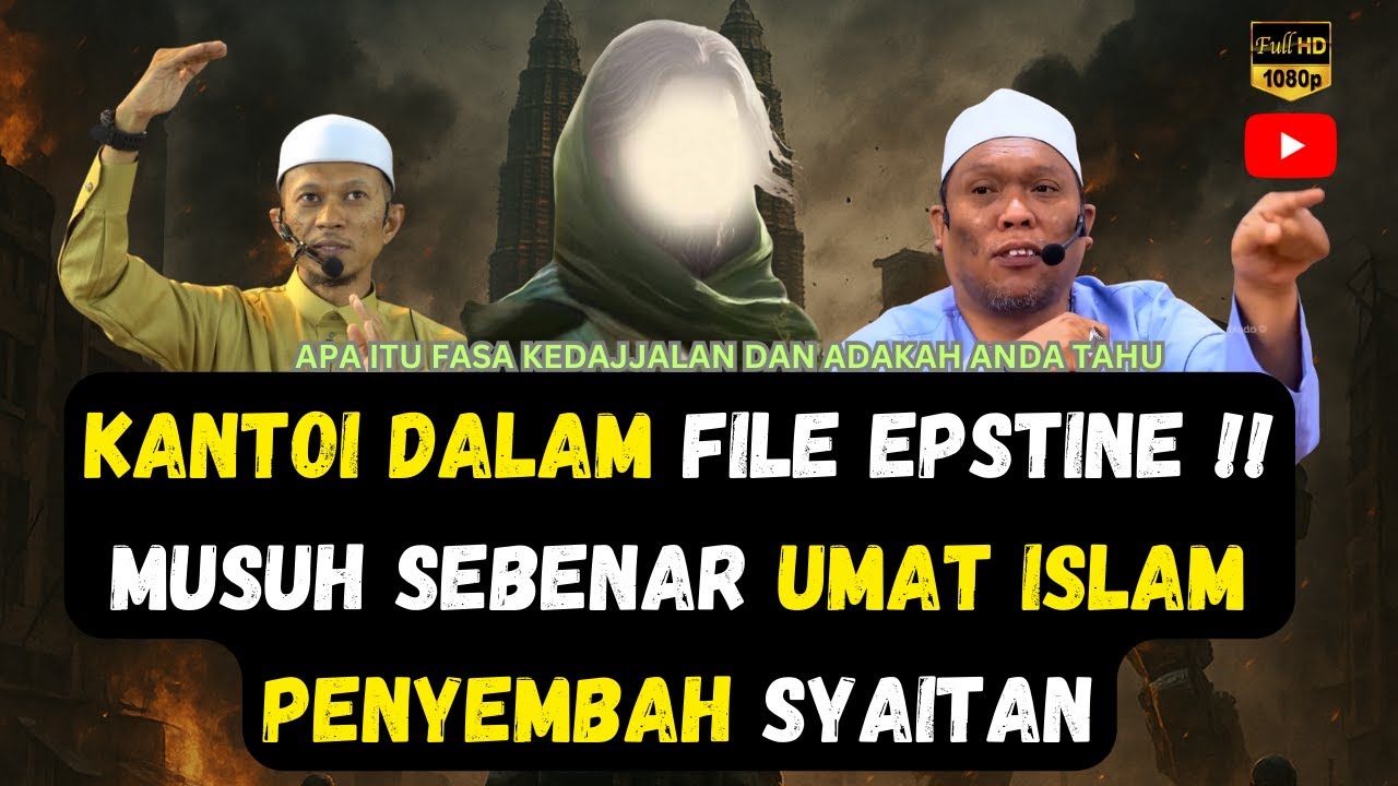 KANTOI DALAM FILE EPSTINE ‼️MUSUH SEBENAR UMAT ISLAM PENYEMBAH SYAITAN - USTAZ AUNI