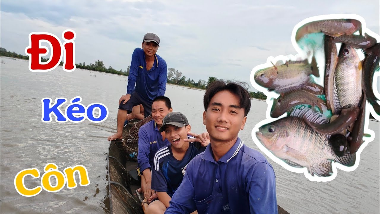 Buổi Chiều Đi Kéo Côn Mùa Nước Lũ |Vlog Miền Tây|